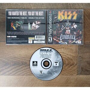 Kiss Pinball (Sony PlayStation 1, 2001) PS1 Complete CIB - Tested